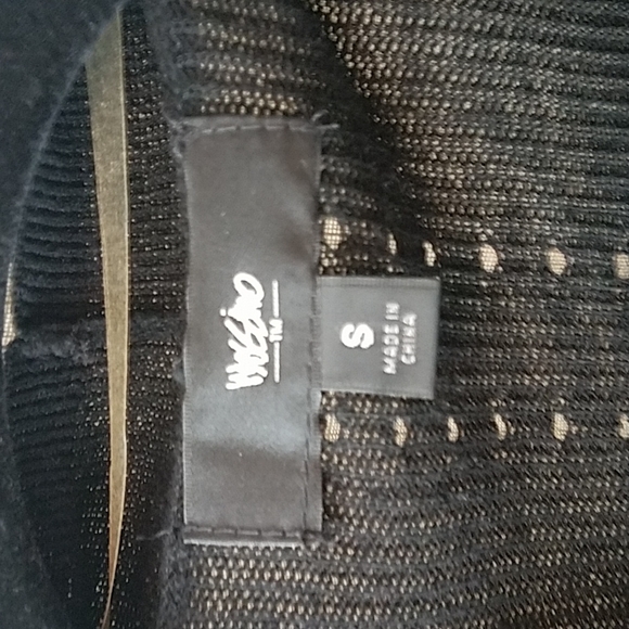 Women's black cardigan by Massimo size small - Picture 3 of 4